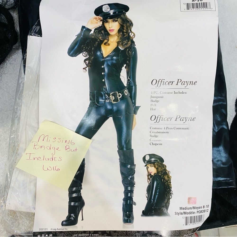 Leg Avenue Officer Payne Women's Costume Medium​